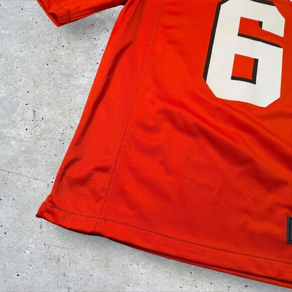 Nike Cleveland Browns Baker Mayfield #6 On Field Dawg Pound Jersey Sz M Orange - Picture 3 of 9